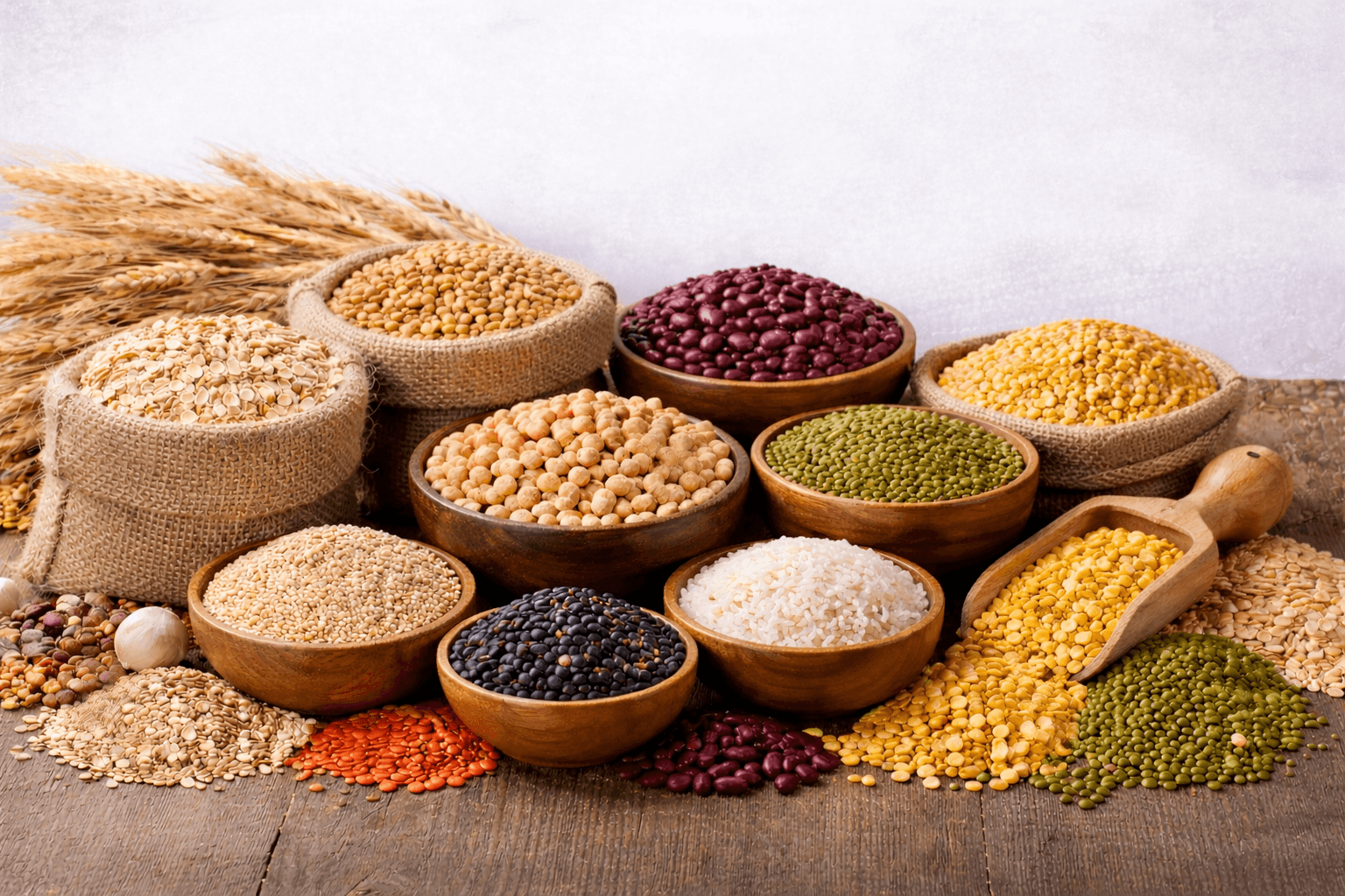 Grains, Cereals & Legumes